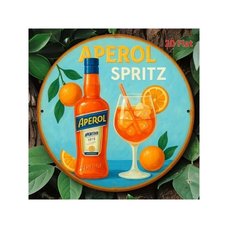 Abstract Fun Retro Metal Art for Bar Restaurant Cafe Decor