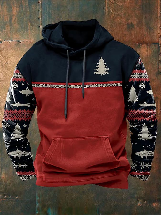 2025 Men's Autumn/Winter Casual Christmas Hoodie
