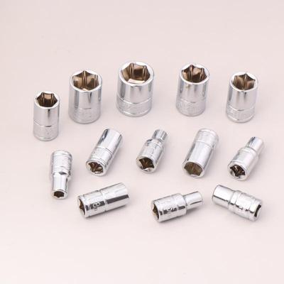 Manicotto Esagonale da 1/4 di Pollice 4-14 Mm Convertitore Testa Chiave a Bussola Profonda Esagonale Per Chiave a Cricchetto Strumento Manuale per Riparazione Auto