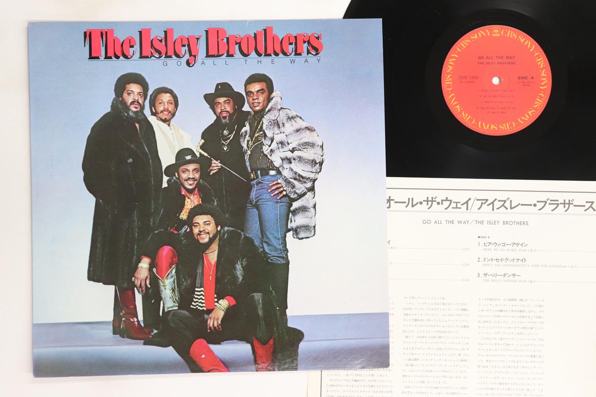 

LP Record ISLEY BROTHERS - Go All The Way 25AP1859 CBS Sony 1980 Japan Soul/Funk Used