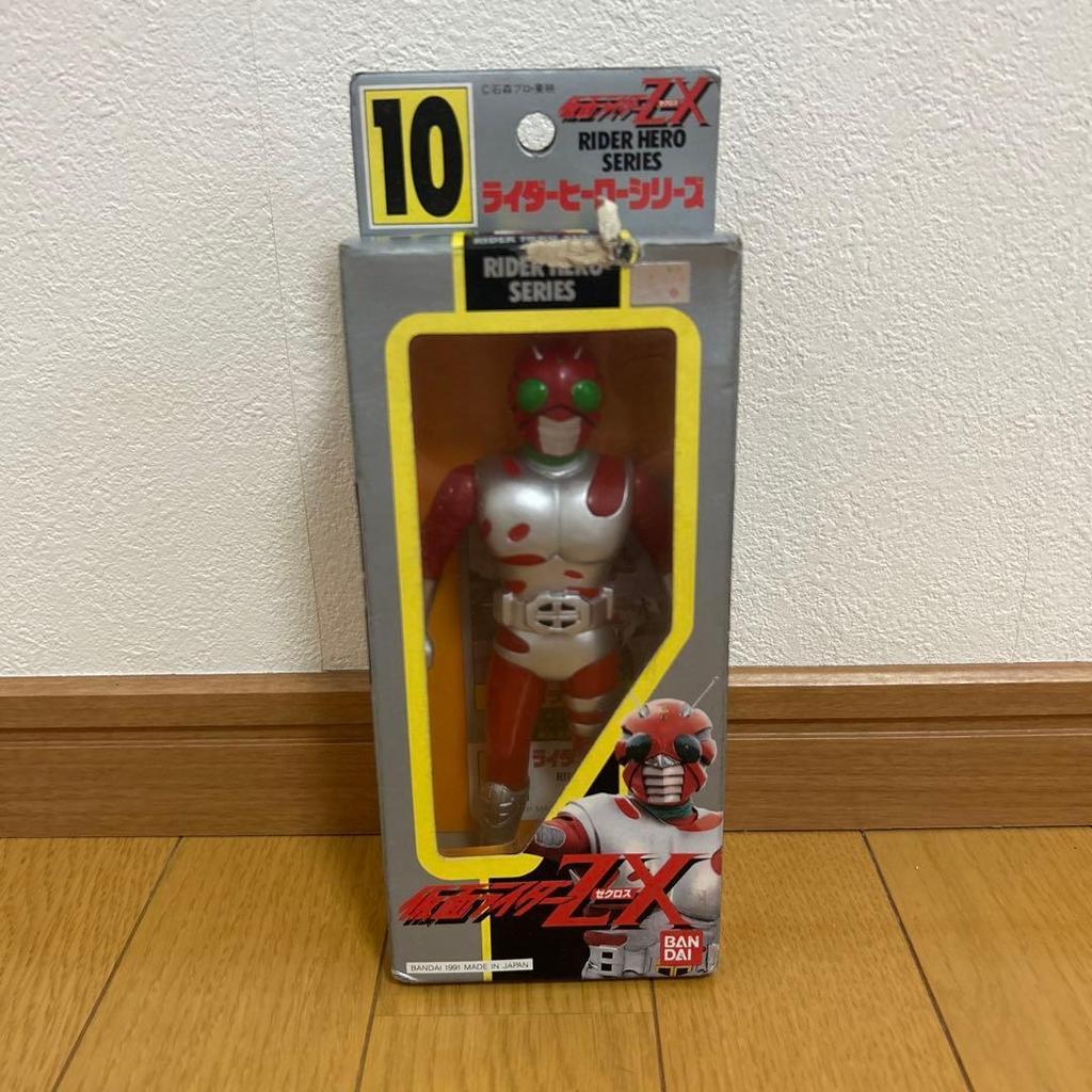 Used Bandai Rider Hero Series 10 Kamen Rider ZX