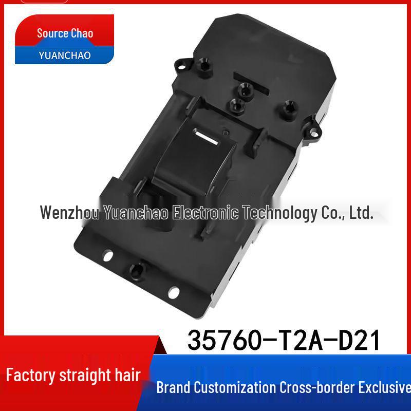 

Compatible Power Window Switch for Honda Accord, Odyssey, Spirior 35760-T2A-D21 Electric