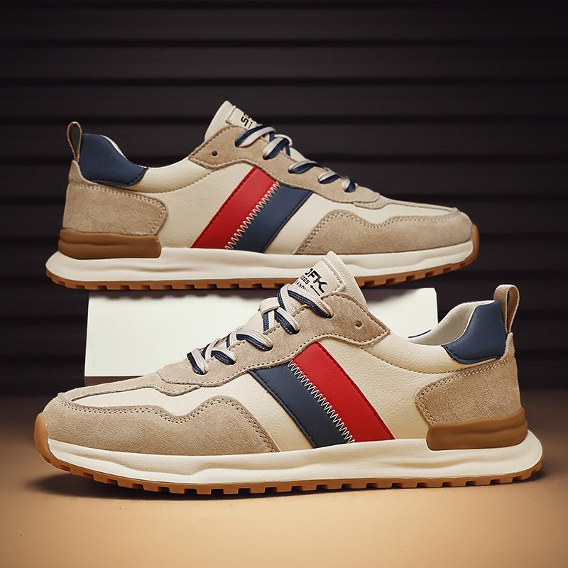 New Men's Shoes Casual Sneakers Men Wear-resistant Outdoor Forrest Gump Shoes For Men Jogging Leather Shoes