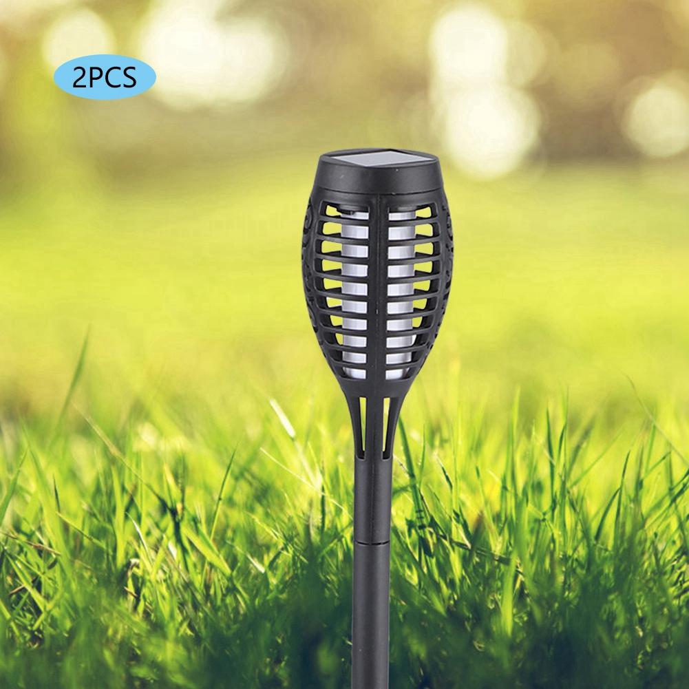 Outdoor LED Solar Flame Lamp Waterproof Torch Light for Garden Yard Lawn Landscape Decoration
