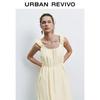 UR Women's 2025 Summer Casual Tie-Waist A-Line Dress