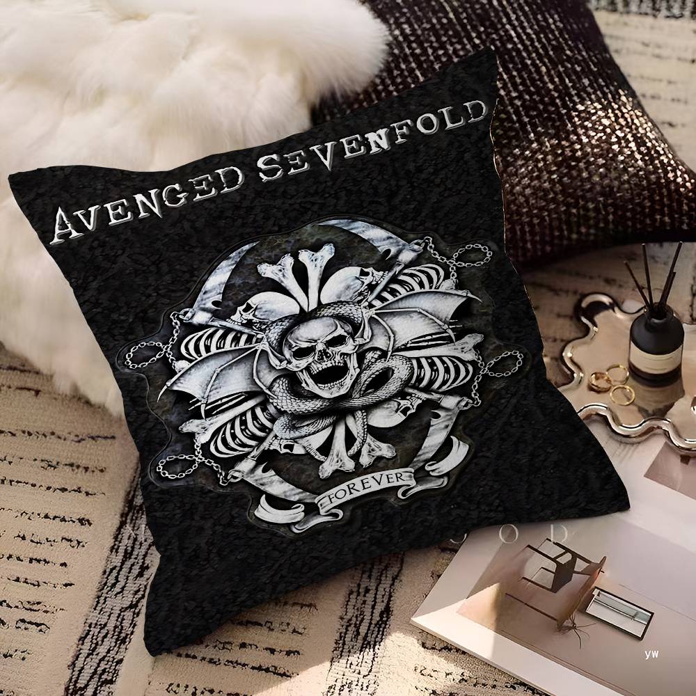 Classic A-avenged Band S-sevenfold Movie 45*45cm Cushion Cover Pillow Cover Decor Pillowcase Home Pillowcase For Couch Pillow