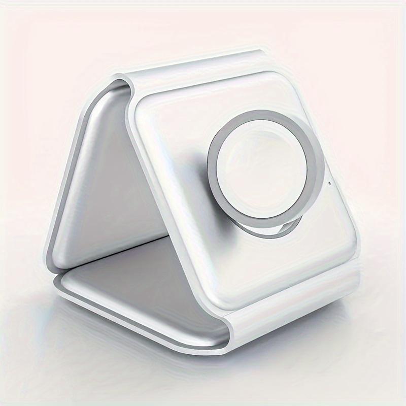 3 In 1 Magnetic Wireless Charger Pad Stand Foldable for iPhone 15 14 13 12 11 Apple Watch AirPods 15W Fast Charging Dock Station