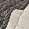 1Count Checker Pattern Couch Elastic Cover Plain Color Padded Snuggly Plush Couch Throw Covers Grippy Couch Elastic Covers Sofa Cushion Mat For