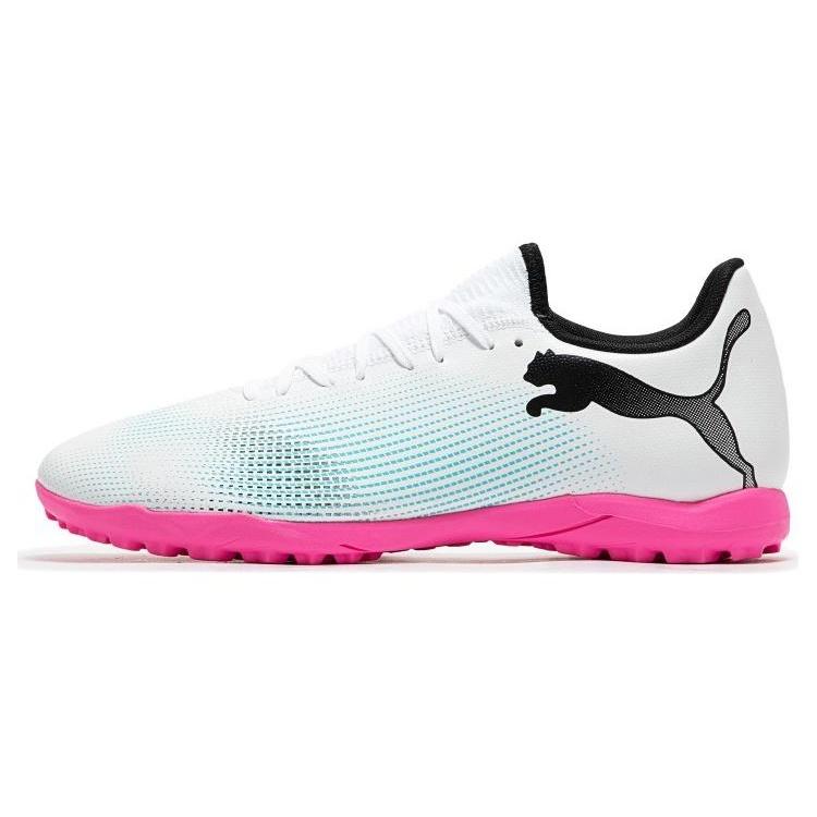 PUMA Future 7 Play TT White Black Poison Pink Men s 107726-01 EU 44.5