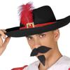BB Carnival-Black Musketeer Hat