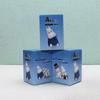 4Pcs Moomin Cartoon Dolls Decoration  Anime Action Figure Q Figural Car Desktop Decoration Model Children Christma Birthday Gift