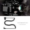 D-Tap to DC5.5x2.1MM Right Angle Coiled Cable Monitors Power Cable for Bmcc Bmpc Camera Power Cord 35cm Unstretched Wire
