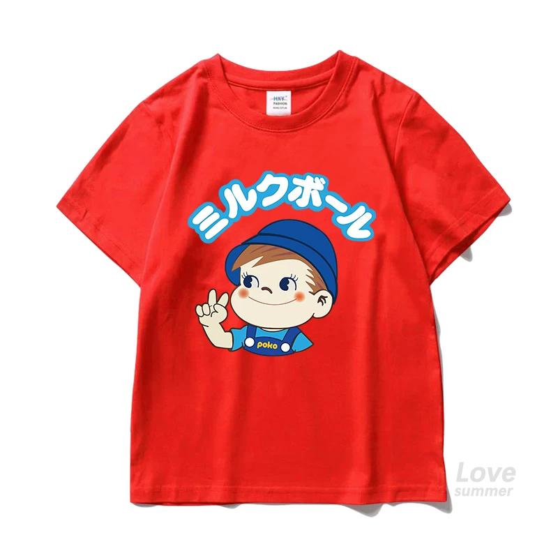 2026 Summer Baby Girls 4 To 14 Cotton Clothes Kid Children Boys Printed T-shirts Cartoon Top Sisterbrother Short Sleeved Outfits