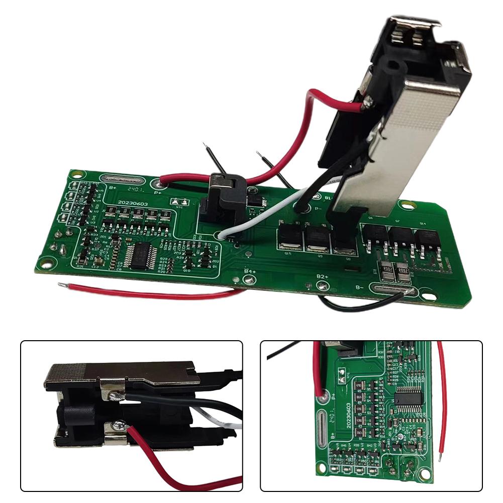 Chip Board Protection Board Accessories Parts Replacement Green PCB 1pcs Assemble Protection For P108 Tools Battery