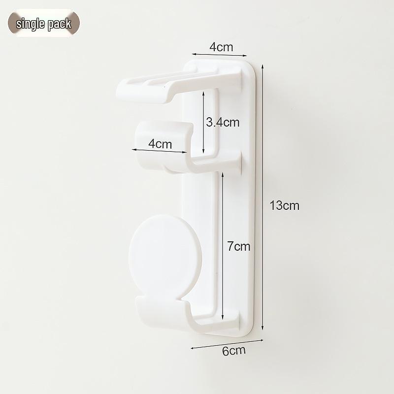 No-Drill Adhesive Bag & Coat Hook for Wardrobe and Wall Mount
