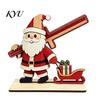 DIY Spliced Wooden Craft Christmas Tabletop Ornament, Cute Elk/Santa Claus/Snowman Desktop Small Holiday Decor Items Decorations for Tiered