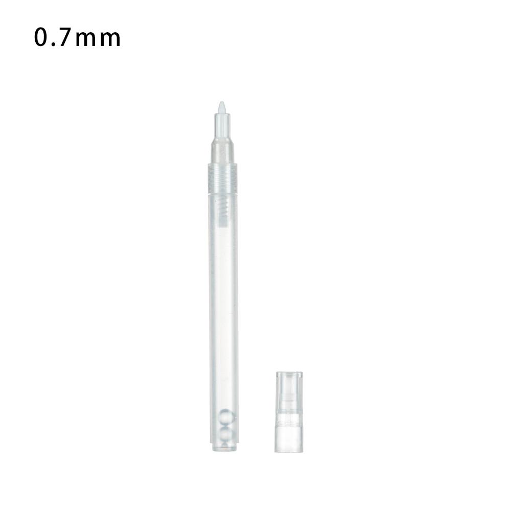 Refillable ink Plastic Transparent Liquid Chalk Marker Graffiti Pens Paint Pen Accessories Empty Rod