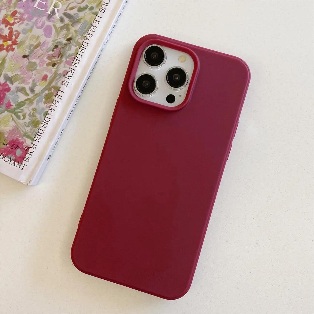 Farbige, modische, originale, weiche Silikon-Telefonhülle für Apple 16 15 Pro Max, geeignet für Apple 14 13 12 11, rutschfeste und schmutzabweisende Rundum-Telefonhülle