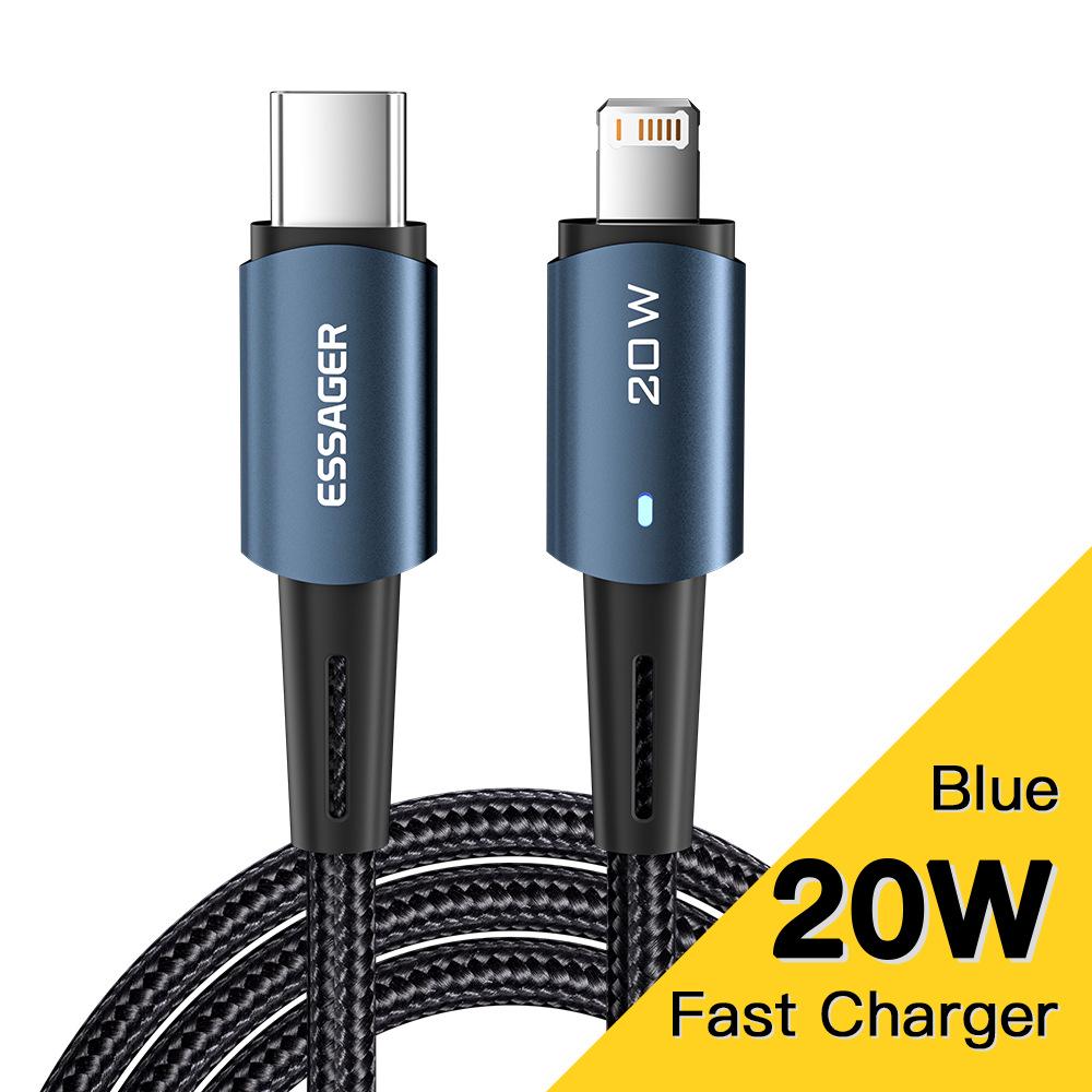 ESSAGER Fast Charging Type-C To Lightning Cable for Apple 14