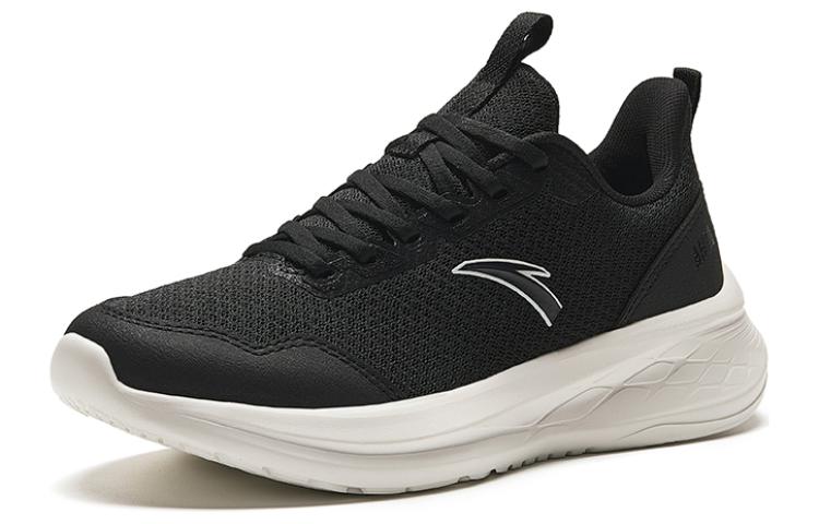 Women's Sneakers Anta Running Collection Cushioning Slip Resistant Low top Casual Running Shoes Women's Black
