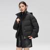 Xuezongfei Women's Short Hooded Puffer Down Jacket