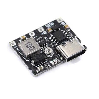 1pcs Lithium Li-ion 18650 3.7V 4.2V Battery Charger Board DC-DC Step Up Boost Module TP4056 DIY Kit Parts
