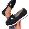Women’s Platform Casual Sneakers Metallic Chain Slip-On Shoes