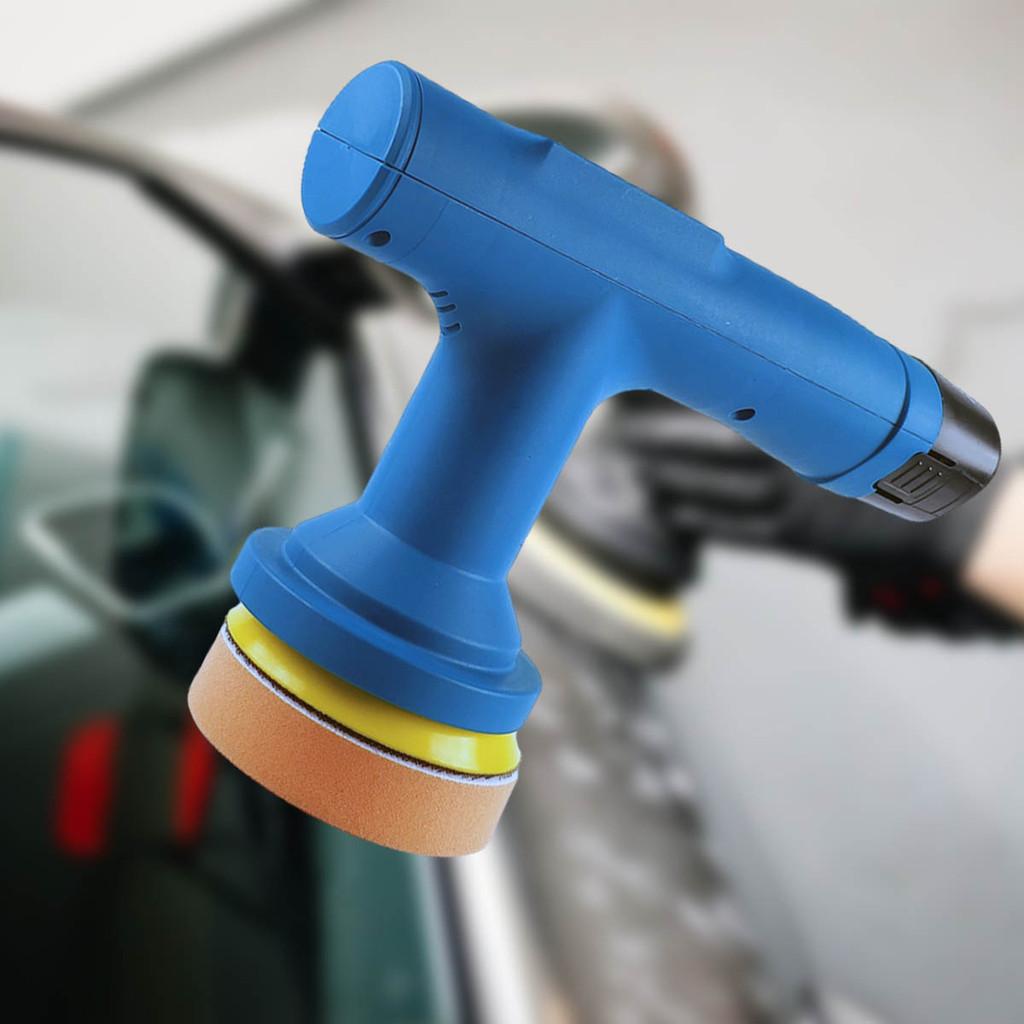 300W Electric Car Polishing Machine 12V Cordless Portable Polisher 9 Gears Adjustable Automotive Waxing Repairing Sander
