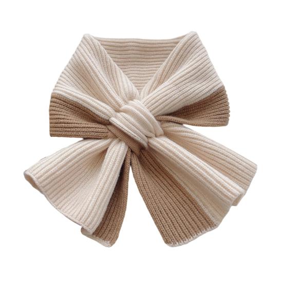Women Scarf Patchwork Color Soft Comfortable Wrap Around Design Winter Scarf Neck Care Fashion Accessories