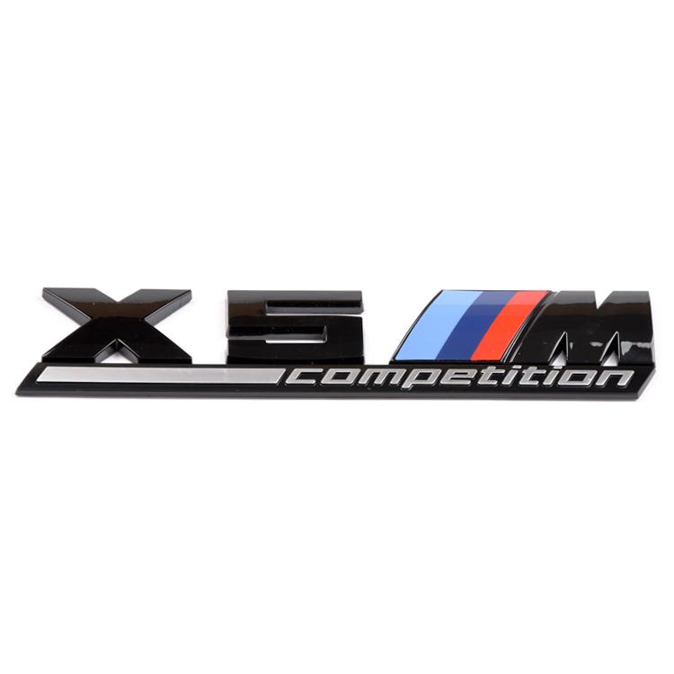 1Pcs Car Competition Edition Trunk Sticker Badge For For BMW M3 M4 M5 G42 G30 G20 E39 E36 E87 E53 F44 F07 F34 G15 G16 G23 G22 AJ4