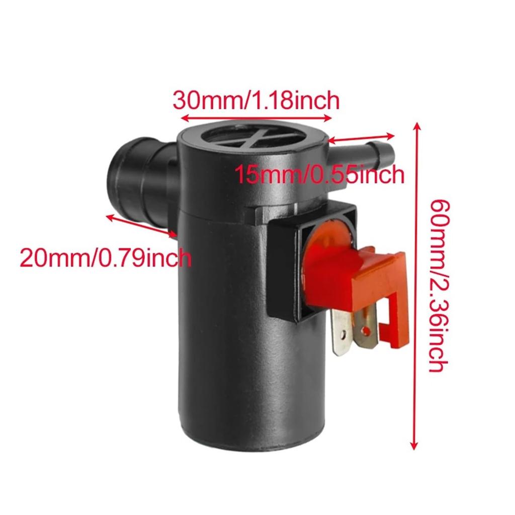 Glass Washer Pump for Subaru Outback Legacy Impreza Forester Black Windshield Washer Pump 76806SL0E01 76806SE0S01 76806SE4A02 76806SE0S11 WINDOWWASHER
