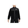Color Block Printed Stand Collar Zip Long Sleeve Jacket Women Jackets Black DD5847-010
