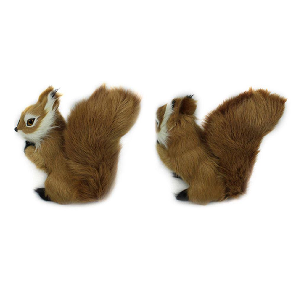 Anti-wrinkle Pillow Simulation Squirrel Animal Plush Toys Squirrel Plush Doll Squirrel Stuffed Toys