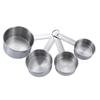 Stackable Stainless Steel Measuring Spoons Cup Set Multi-Use for Coffee Powder/Spice Practical Baking Measure Scoop Kitchen Tool