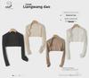 Women's Summer Ice Silk Linen Cardigan & Skirt Set - Sun Protection, Ultra-Short Jacket, Long-Sleeve Shawl