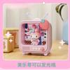 Kawaii Sanrio Character Tv Channel Series Luminous Night Light Toys Anime Kuromi Cinnamoroll  Girls Desktop Ornaments