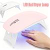 Desk Drying Nail Lamp Tool LED Nail Drying Lamp Machine Portable Mini UV Manicure Lamp Gel Polish Curing Light Home Nail Light