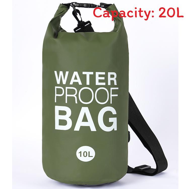 Outdoor Waterproof Bag With Pvc Material For Camping Hiking Rafting And Travel