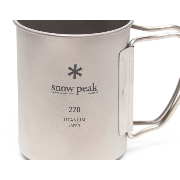        Snow Peak Titanium Single Hrnek 220 Mg 141 [venkovní hrnek]