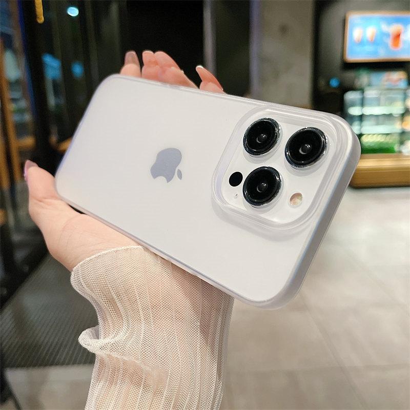 Luxury New Micropermeable Frosted Case Suitable for iPhone 14 13 12 Pro Max All-inclusive Anti-fall Cases