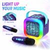 Karaoke Machine for Kids with Wireless Microphone for Home Party Sing-