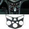 For Chevrolet Sonic 2012-2016 Carbon Fiber Interior Climate Control Cover Trim