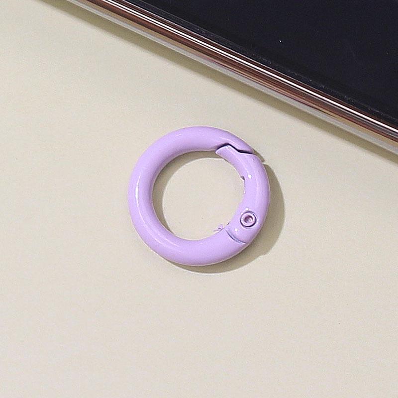 25mm Colored Spring Coil Metal Lobster Clasp for DIY Jewelry, Phone Cases, Hardware, Hanging Buckle, Keychains