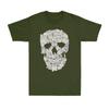 Cat Skull Cat Lovers Shirt Funny Kitty Horror Skeleton Vintage Unisexs Tshirt