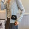 Niche Crossbody Bag for Women New Trendy Butterfly Saddle Bag Texture Niche Mini One-shoulder Lipstick Bag