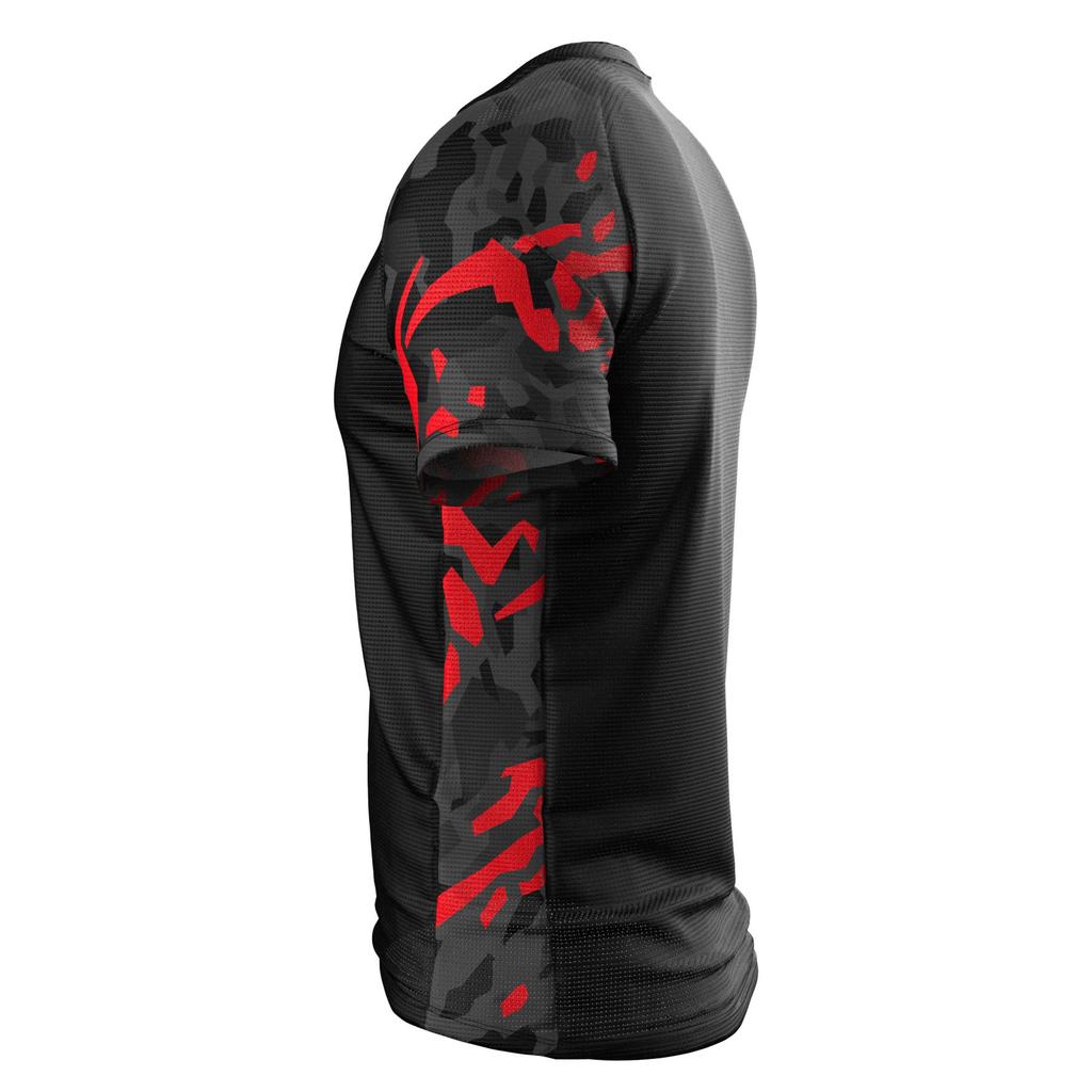 Extreme Hobby Koszulka Techniczna Czarna Pantera Czarno-Czerwona M