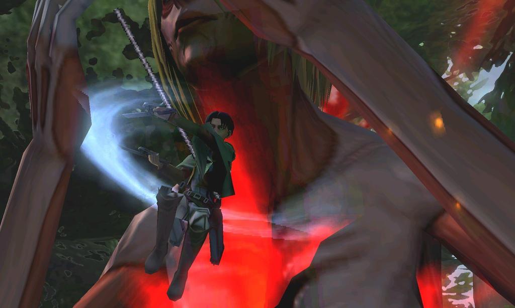 Attack On The Last Wings of Humanity CHAIN Spike Chunsoft the Best 3DS Titan - -