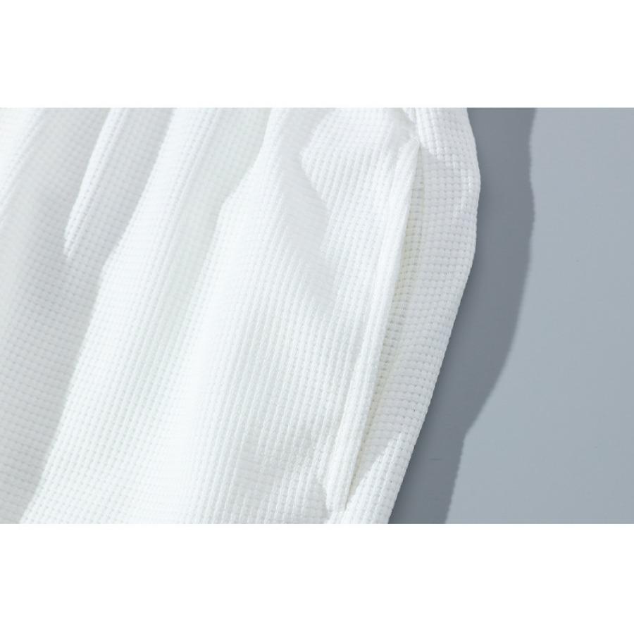 Waffle Short Sleeve Summer Casual Sports Men's Round Neck Sweatshirt Set Men T-shirt Shorts Two-piece Sets Male