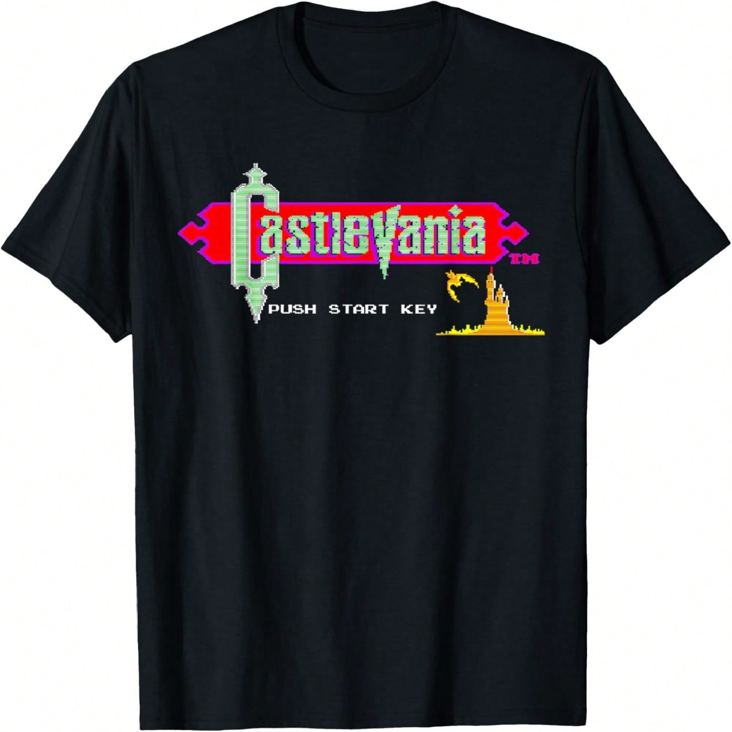 Castlevania Alucard Portrait Adult Heavyweight T-Shirt S разноцветный