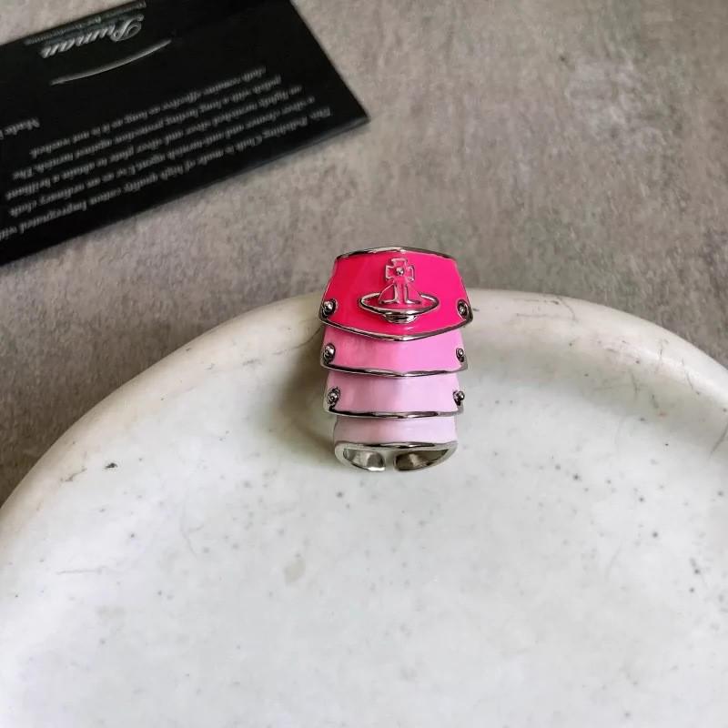 Empress Dowager Cixi Saturn Adjustable Punk Ring: Unisex, Multi-Layer, Open Design